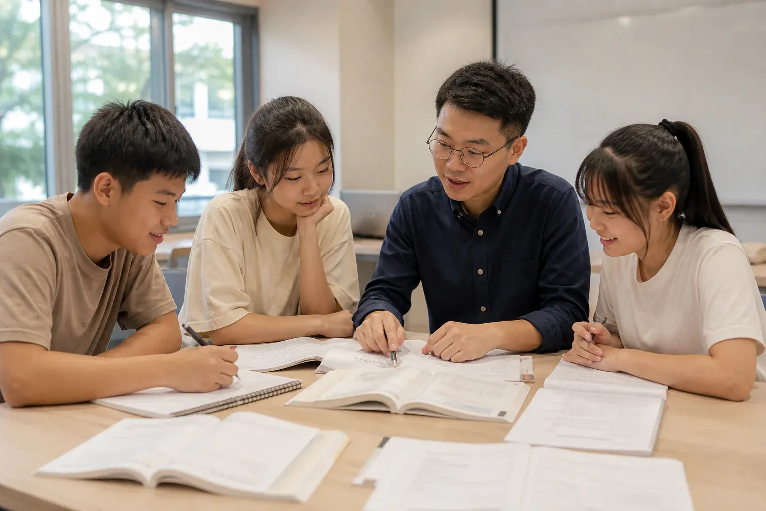 Small-group SPM English tutoring in a Malaysian learning centre