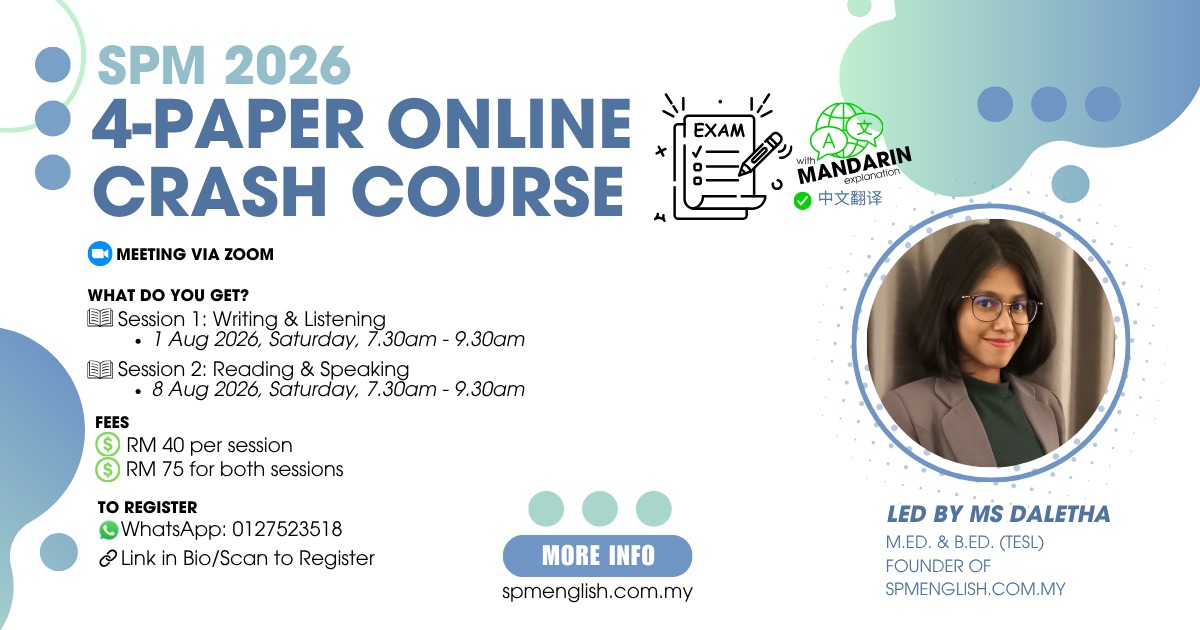 SPM 4-paper crash course